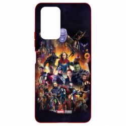 Чохол для Xiaomi Redmi Note 10 Pro ALL heroes of the universe marvel