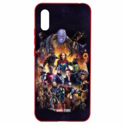 Чохол для Xiaomi Redmi 9a ALL heroes of the universe marvel - PrintSalon