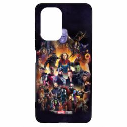 Чохол для Xiaomi Poco F3/K40 ALL heroes of the universe marvel