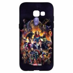 Чохол для Samsung A5 2017 ALL heroes of the universe marvel - PrintSalon
