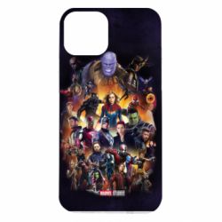 Чохол для iPhone 14 ALL heroes of the universe marvel - PrintSalon