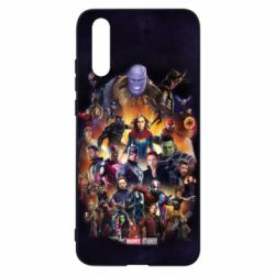 Чохол для Huawei P20 ALL heroes of the universe marvel - PrintSalon