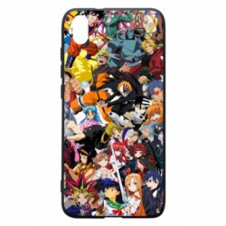 Чехол для Xiaomi Redmi 7A All the heroes of anime