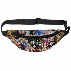 3D-сумки на пояс All the heroes of anime - PrintSalon