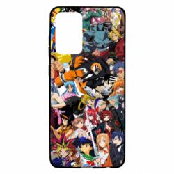Чехол для Samsung A72 5G All the heroes of anime - PrintSalon