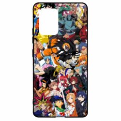 Чехол для Samsung S10 Lite All the heroes of anime - PrintSalon