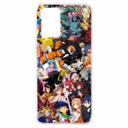 Чохол для Oppo A74 4G All the heroes of anime
