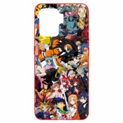 Чехол для Oppo Reno 5 Lite All the heroes of anime - PrintSalon