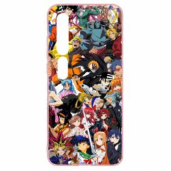 Чехол для Xiaomi Mi10/10 Pro All the heroes of anime - PrintSalon