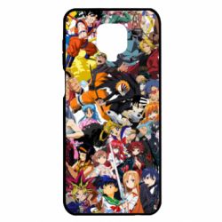 Чехол для Xiaomi Redmi Note 9S/9Pro/9Pro Max All the heroes of anime - PrintSalon