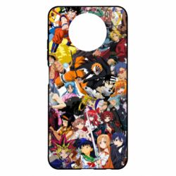 Чохол для Xiaomi Redmi Note 9 5G/Redmi Note 9T All the heroes of anime