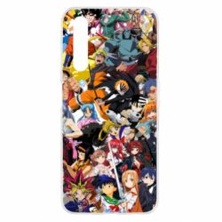 Чехол для Realme 6 All the heroes of anime