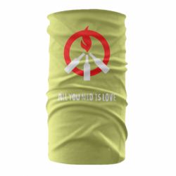 Бандана All you need is love (Коктейль Молотова) - PrintSalon