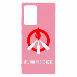 Чехол для Samsung Note 20 Ultra All you need is love (Коктейль Молотова) - PrintSalon