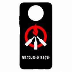 Чехол для Xiaomi Redmi Note 9 5G/Redmi Note 9T All you need is love (Коктейль Молотова) - PrintSalon