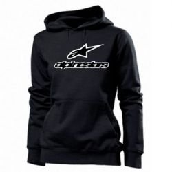 Женское худи Alpinestar Logo - PrintSalon
