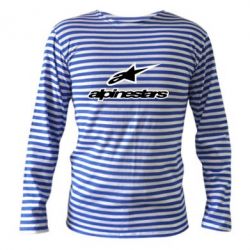 Тельняшка с длинным рукавом Alpinestar Logo - PrintSalon