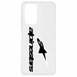 Чехол для Xiaomi Redmi Note 10 Pro Alpinestar Logo - PrintSalon