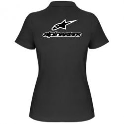 Женское поло Alpinestar Logo - PrintSalon