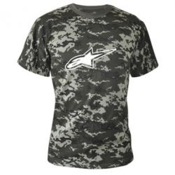 Камуфляжна футболка Alpinestars - PrintSalon