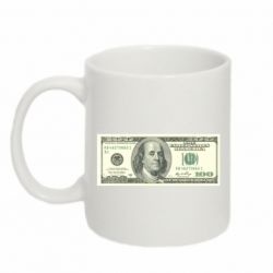 Чашка 320ml Американский Доллар-PrintSalon Чашка 320ml Американский Доллар