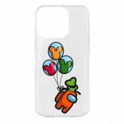 Чехол для iPhone 14 Pro Among Balloons - PrintSalon