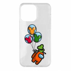 Чехол для iPhone 14 Pro Max Among Balloons - PrintSalon