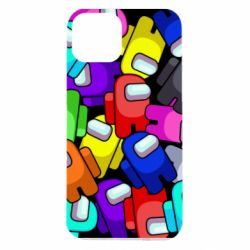 Чехол для iPhone 14 Among us multicolored - PrintSalon