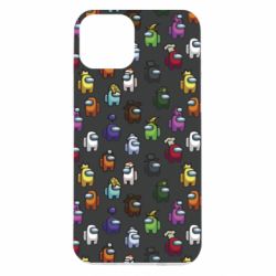 Чехол для iPhone 14 Among Us Pattern - PrintSalon