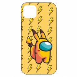 Чехол для iPhone 14 Plus Among Us - Pikachu skin