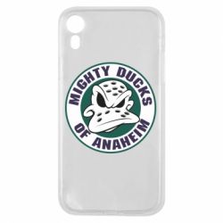 Чехол для iPhone XR Anaheim Mighty Ducks Logo - PrintSalon