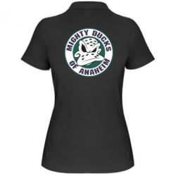 Женское поло Anaheim Mighty Ducks Logo - PrintSalon