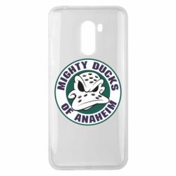 Чехол для Xiaomi Pocophone F1 Anaheim Mighty Ducks Logo - PrintSalon