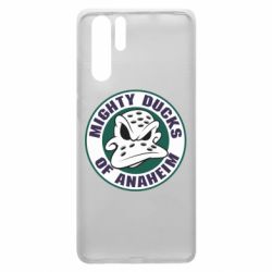 Чехол для Huawei P30 Pro Anaheim Mighty Ducks Logo - PrintSalon