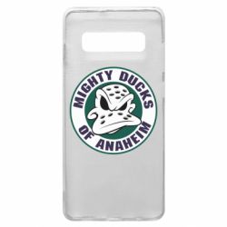 Чехол для Samsung S10+ Anaheim Mighty Ducks Logo - PrintSalon
