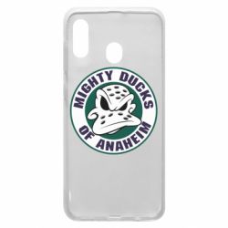 Чехол для Samsung A30 Anaheim Mighty Ducks Logo - PrintSalon