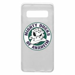 Чехол для Samsung S10 Anaheim Mighty Ducks Logo - PrintSalon