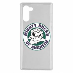 Чехол для Samsung Note 10 Anaheim Mighty Ducks Logo - PrintSalon