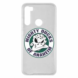 Чехол для Xiaomi Redmi Note 8 Anaheim Mighty Ducks Logo - PrintSalon