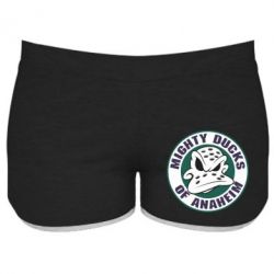 Женские шорты Anaheim Mighty Ducks Logo - PrintSalon