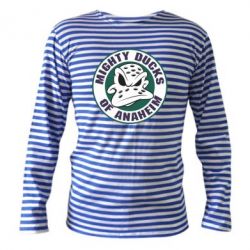 Тельняшка с длинным рукавом Anaheim Mighty Ducks Logo - PrintSalon