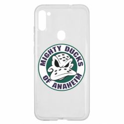 Чехол для Samsung A11/M11 Anaheim Mighty Ducks Logo - PrintSalon