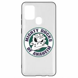 Чехол для Samsung A21s Anaheim Mighty Ducks Logo - PrintSalon