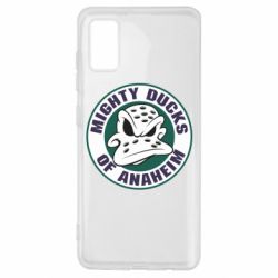 Чехол для Samsung A41 Anaheim Mighty Ducks Logo - PrintSalon