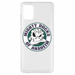 Чехол для Samsung A51 Anaheim Mighty Ducks Logo - PrintSalon