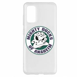 Чехол для Samsung S20 Anaheim Mighty Ducks Logo - PrintSalon