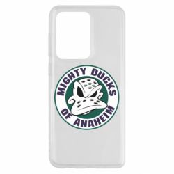 Чехол для Samsung S20 Ultra Anaheim Mighty Ducks Logo - PrintSalon