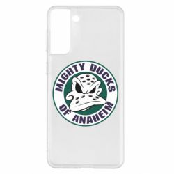 Чехол для Samsung S21+ Anaheim Mighty Ducks Logo - PrintSalon