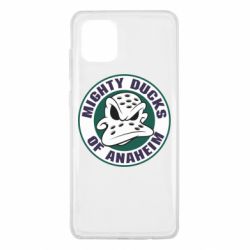 Чехол для Samsung Note 10 Lite Anaheim Mighty Ducks Logo - PrintSalon