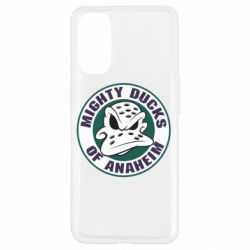 Чехол для Oppo Reno 4 Anaheim Mighty Ducks Logo - PrintSalon